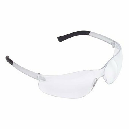 CORDOVA DANE Readers Safety Glasses, Clear Frame, Clear Lens, 2.5 Diopter EBL10S25